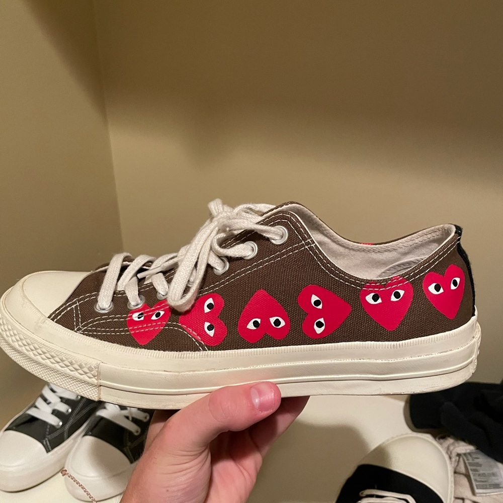 Worn once cdg converse